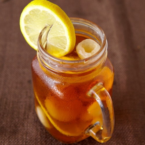 Ice Lemon Tea with Longan
